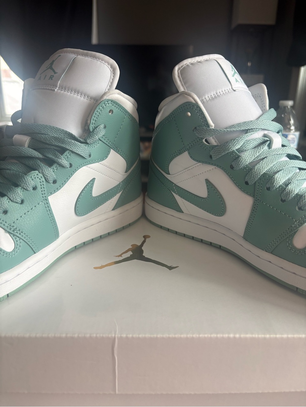Nike Air Jordan 1 Mid Mint & White